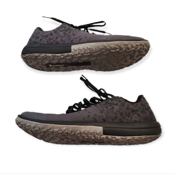 Men's under armour speed tire ascent low men's size 10 color grey and black - Picture 4 of 5